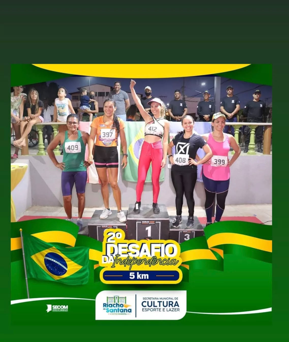 Evento esportivo representando Riacho de Santana